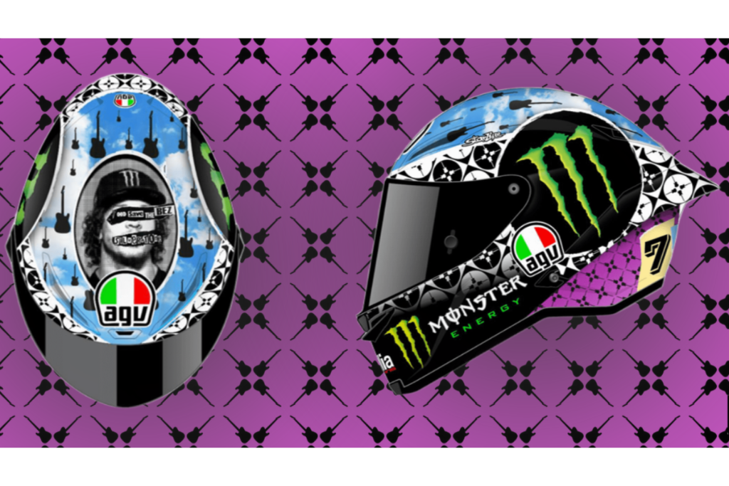 "God Save The Bez" - il casco firmato Cris Devil per Marco Bezzecchi