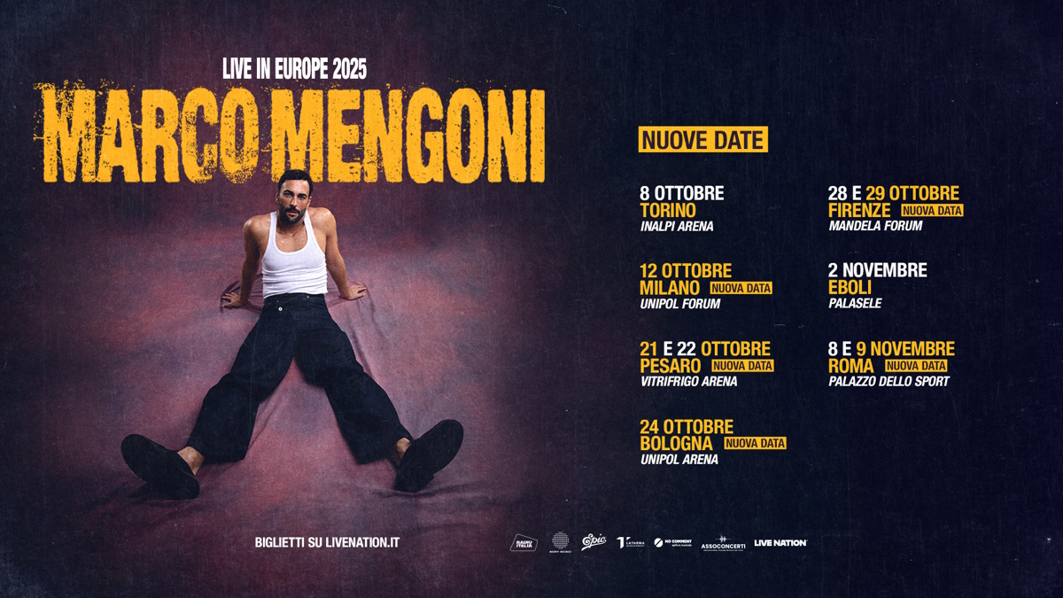 Marco Mengoni live 2025