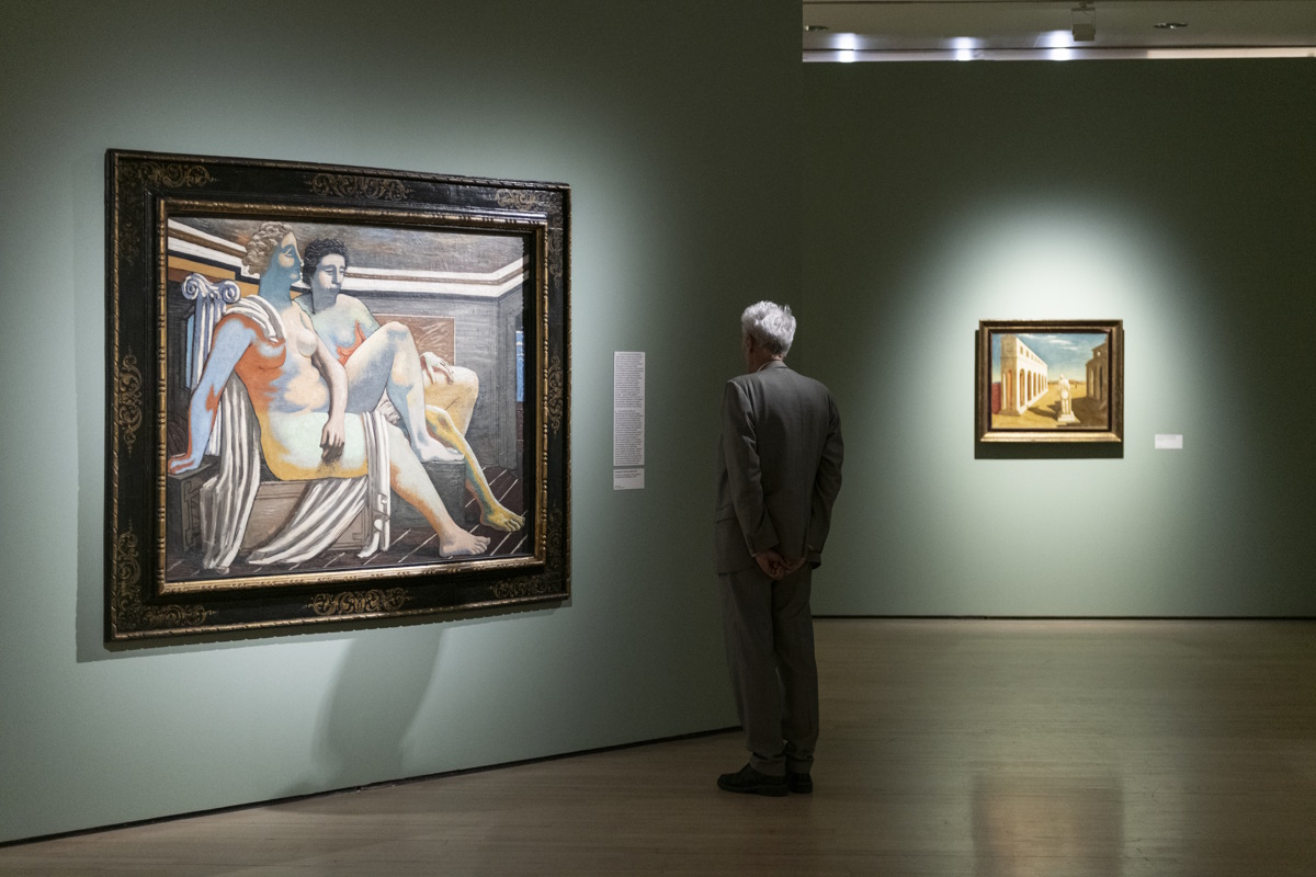 Veduta della mostra_Storia di L.F._Visioni di un collezionista_Ph Mart Rovereto, 2025