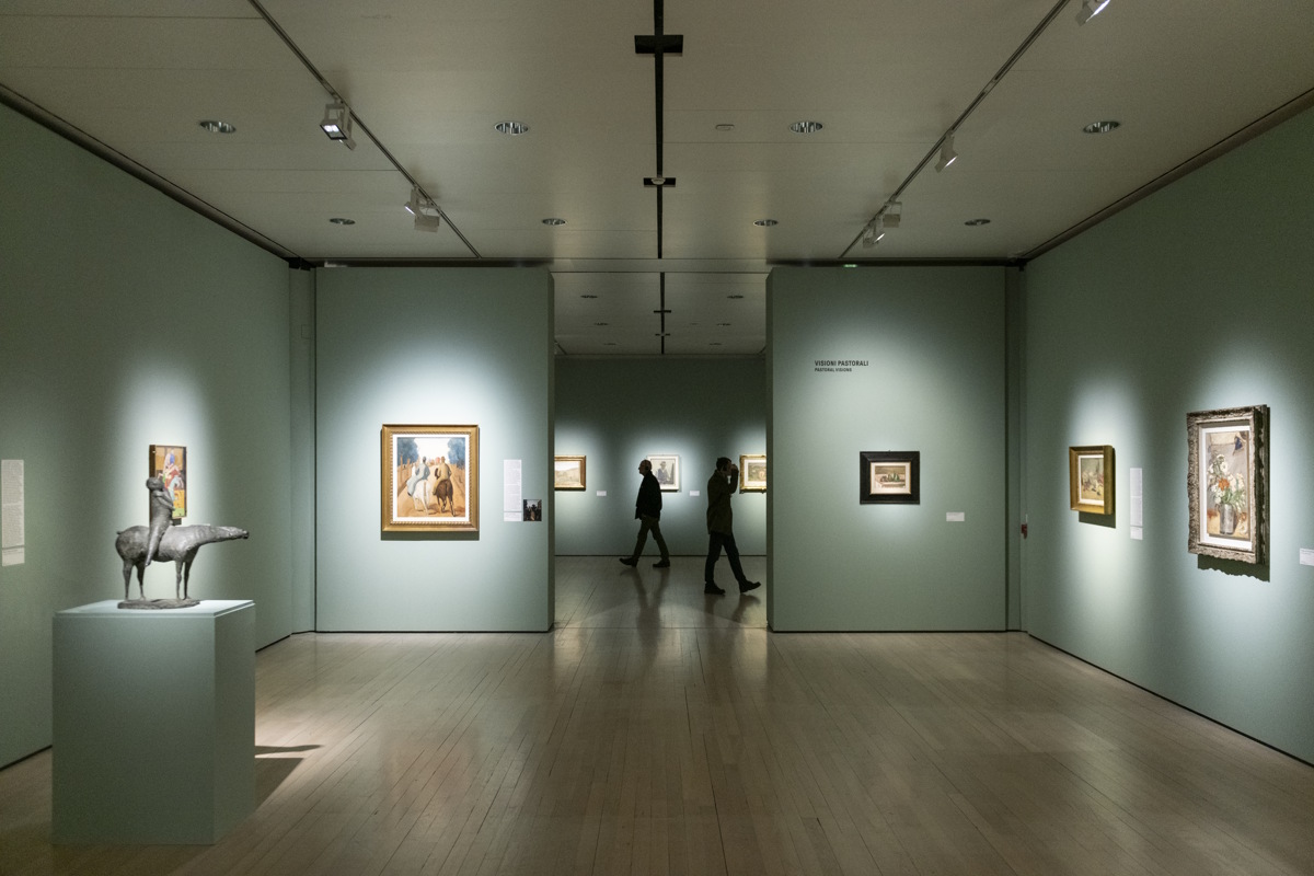 Veduta della mostra_Storia di L.F._Visioni di un collezionista_Ph Mart Rovereto, 2025