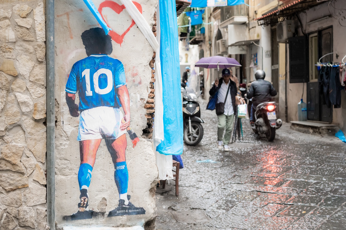 Maradona murale