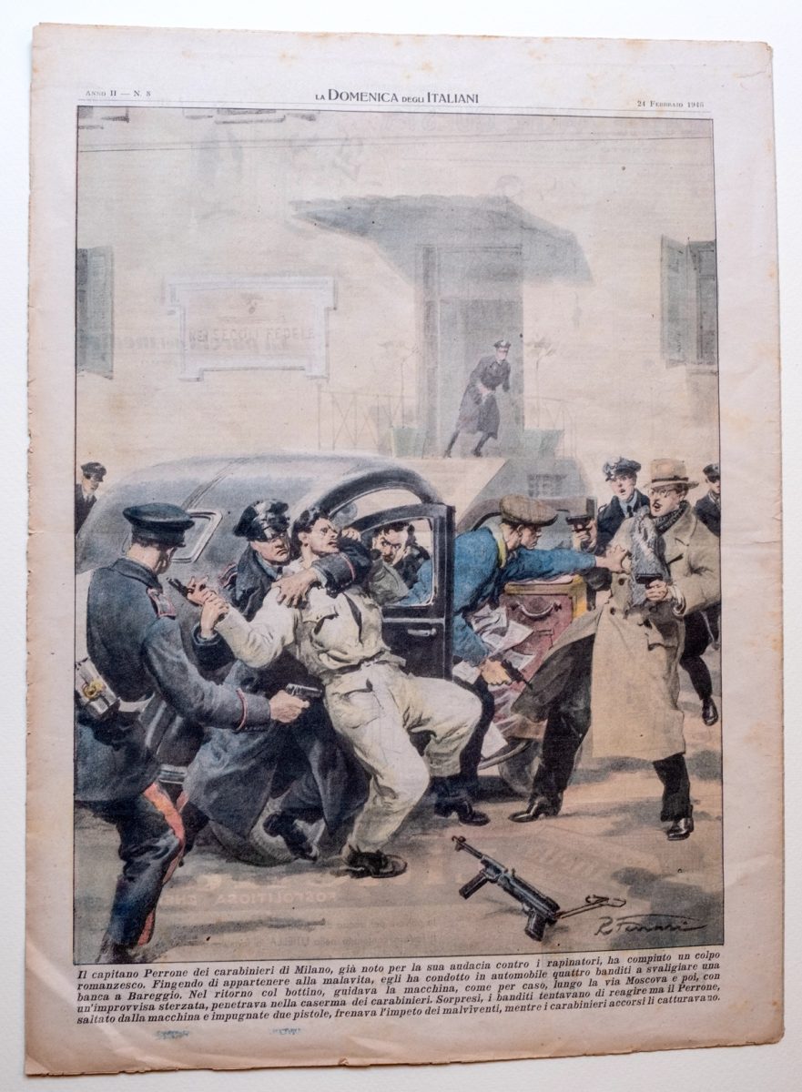 Avanti della Domenica del 24/02/1946 Foto /Photo Paolo Liaci