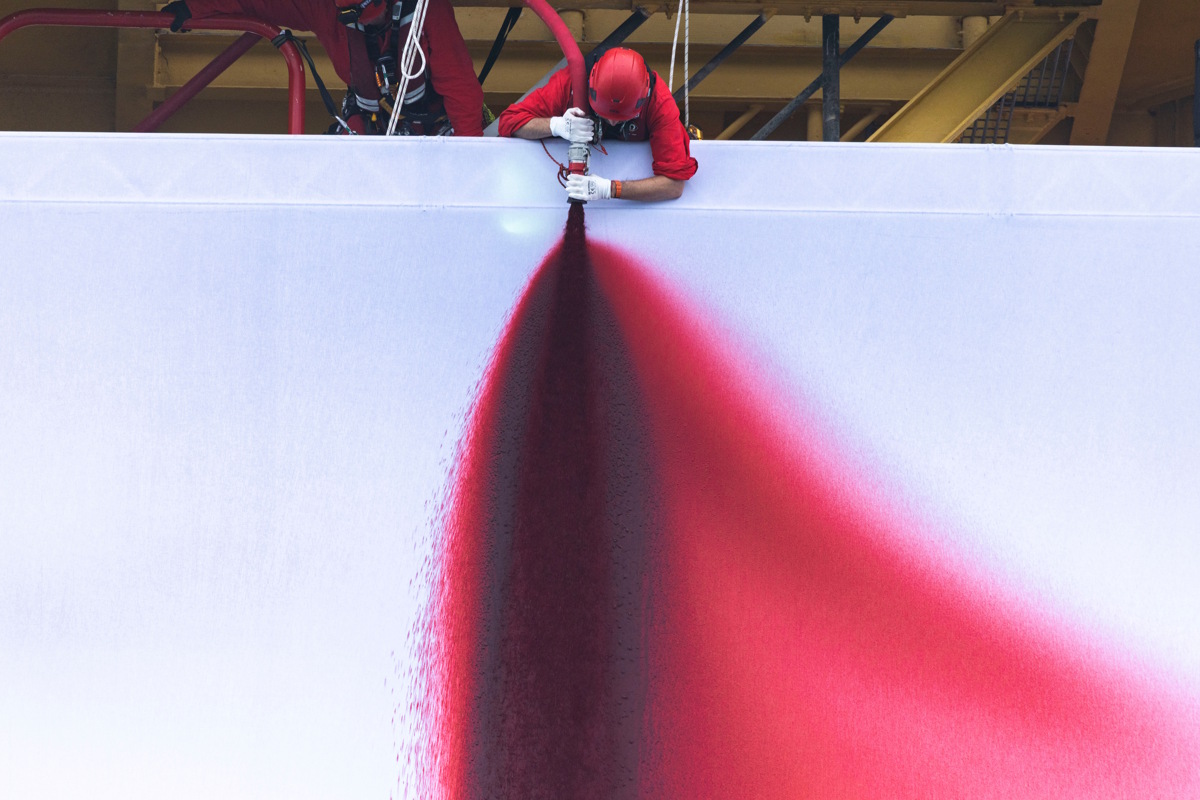 ‘BUTCHERED’ Anish Kapoor Greenpeace