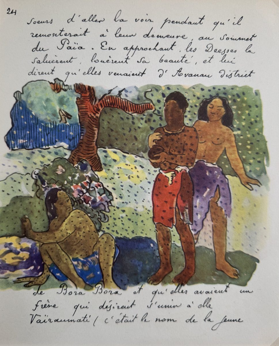 Gauguin, Ancien Culte Mahorie