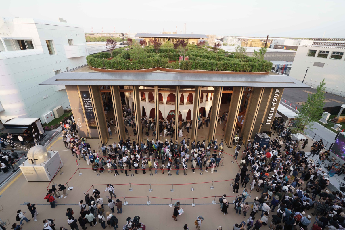 Padiglione Italia Expo 2025 Osaka Facciata Courtesy of Italy Expo 2025 Osaka