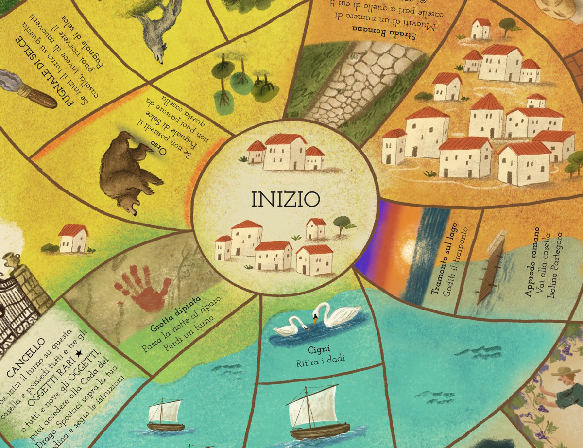 Il mostro del lago, 2025. Un gioco dedicato ai più piccoli, per scoprire la storia del borgo sul Lago Maggiore. Ideato da Gabriele Genova