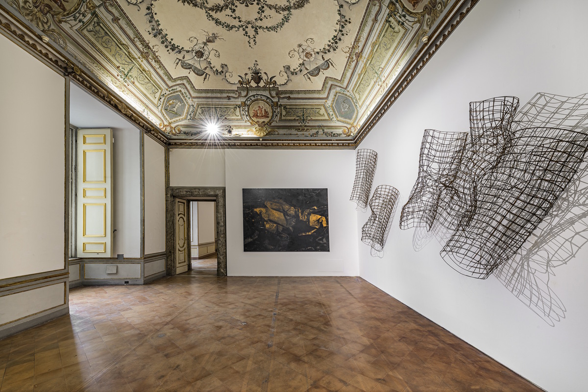 Valentina Palazzari, Passaggi di stato, 2018, exhibition view, Reggia di Caserta. Courtesy l'Artista. PH Manolis Baboussis