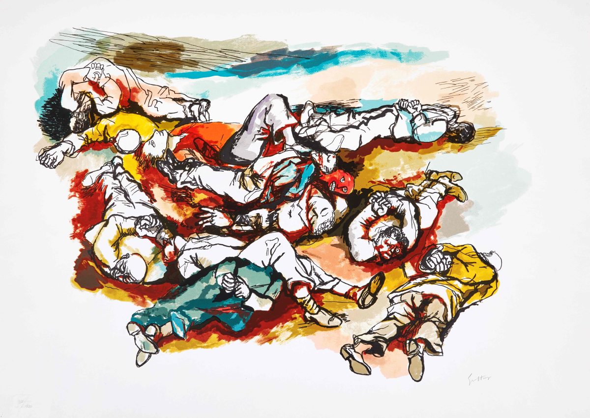 Renato Guttuso, Gott mit uns-1945