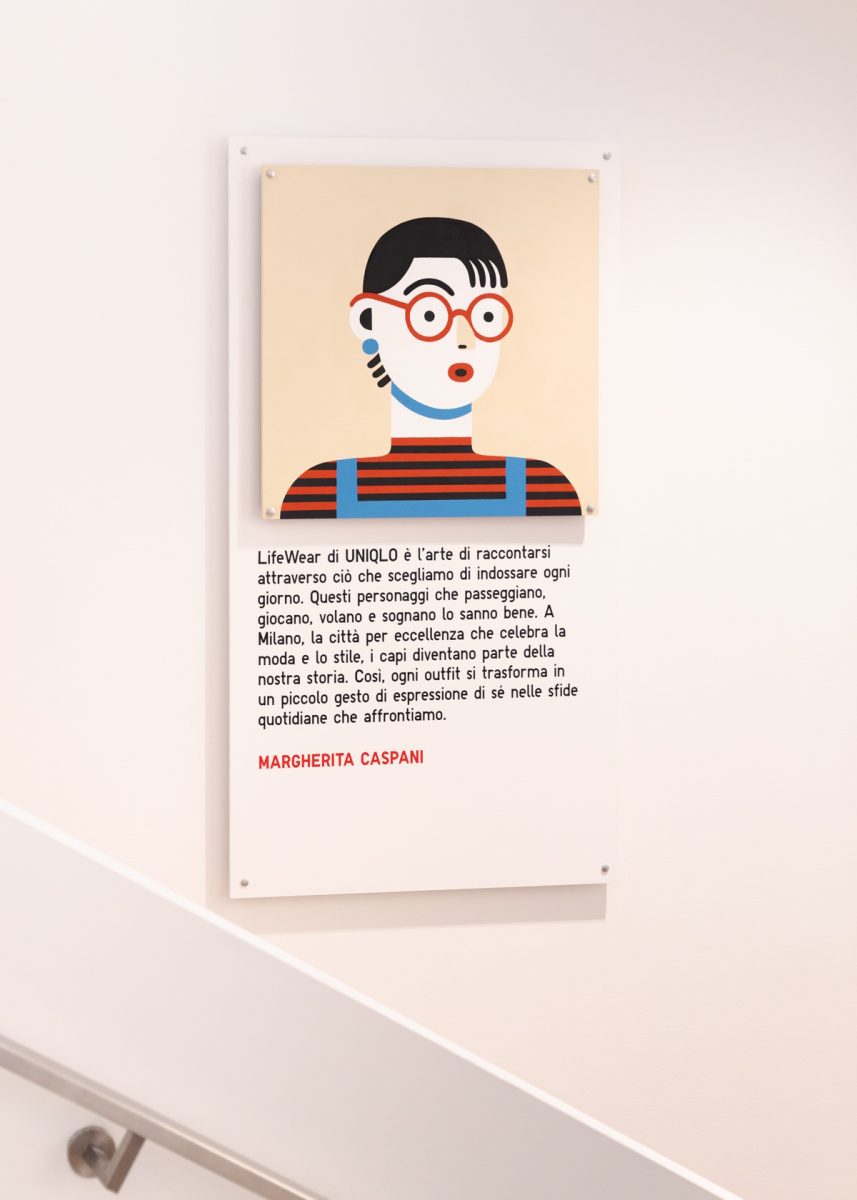 Margherita Caspani UNIQLO Wall