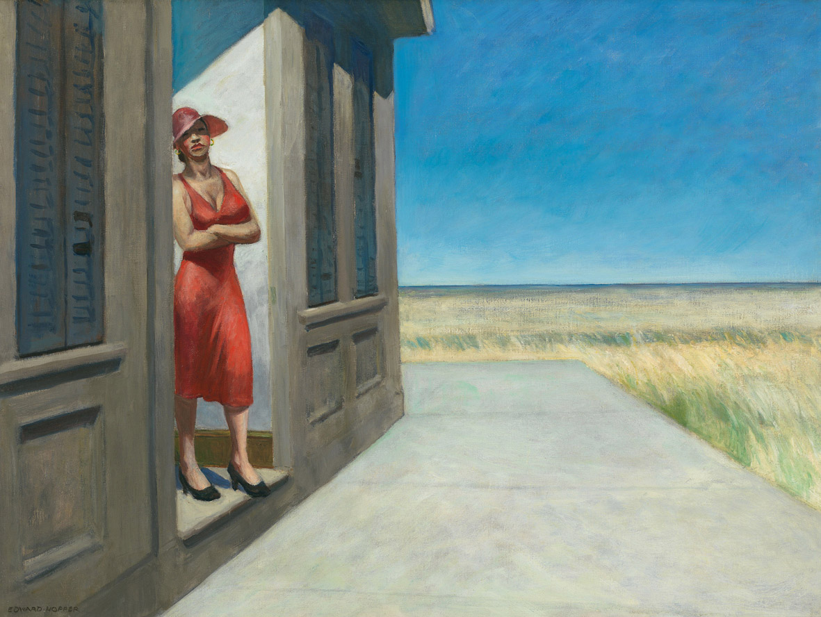 Edward Hopper, Mattina nel South Carolina, 1955, olio su tela, cm 77,2 x 102,2, New York, Whitney Museum of American Art, donato in memoria di Otto L. Spaeth dalla sua famiglia, inv. 67.13 © Heirs of Josephine N. Hopper