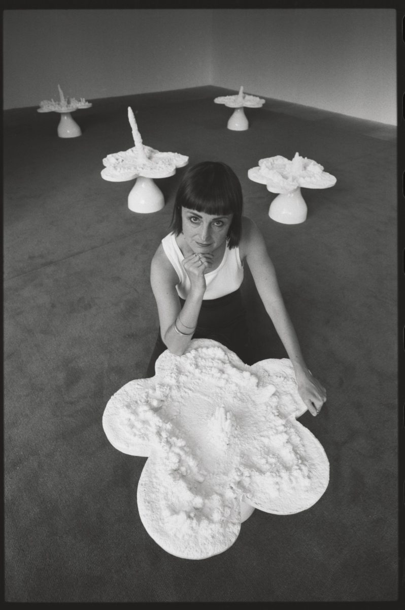 Helen Chadwick with Piss Flower (lead image)