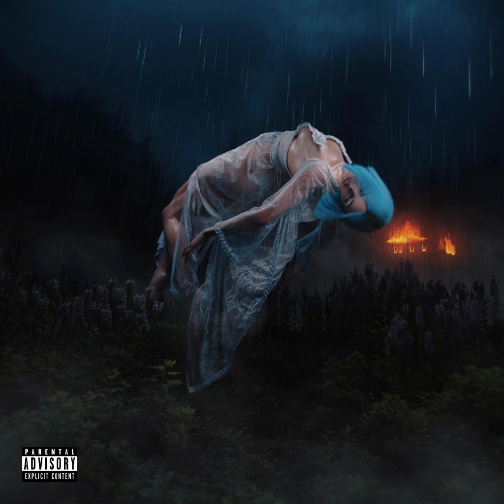 Rose Villain graffito