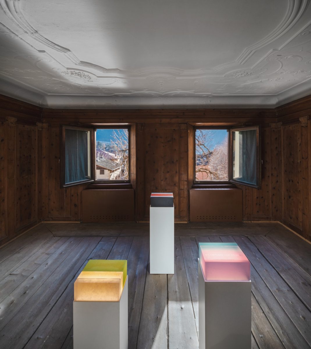 Installation view, Marinella Senatore - Cavalese / Foto di Mazen Jannoun