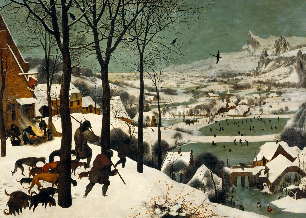 Pieter Bruegel il Vecchio – Cacciatori nella neve (1565)