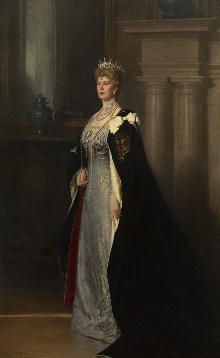 William Samuel Henry Llewellyn, Queen Mary, 1914. Exhibited for the first time.