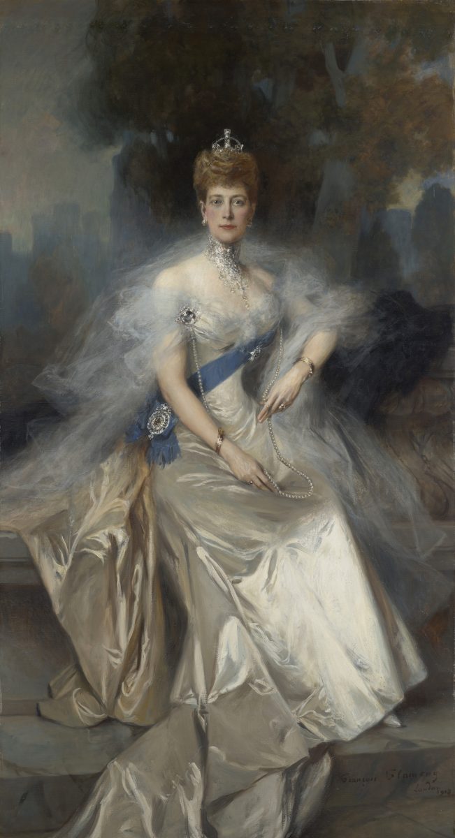 François Flameng, Queen Alexandra, 1908