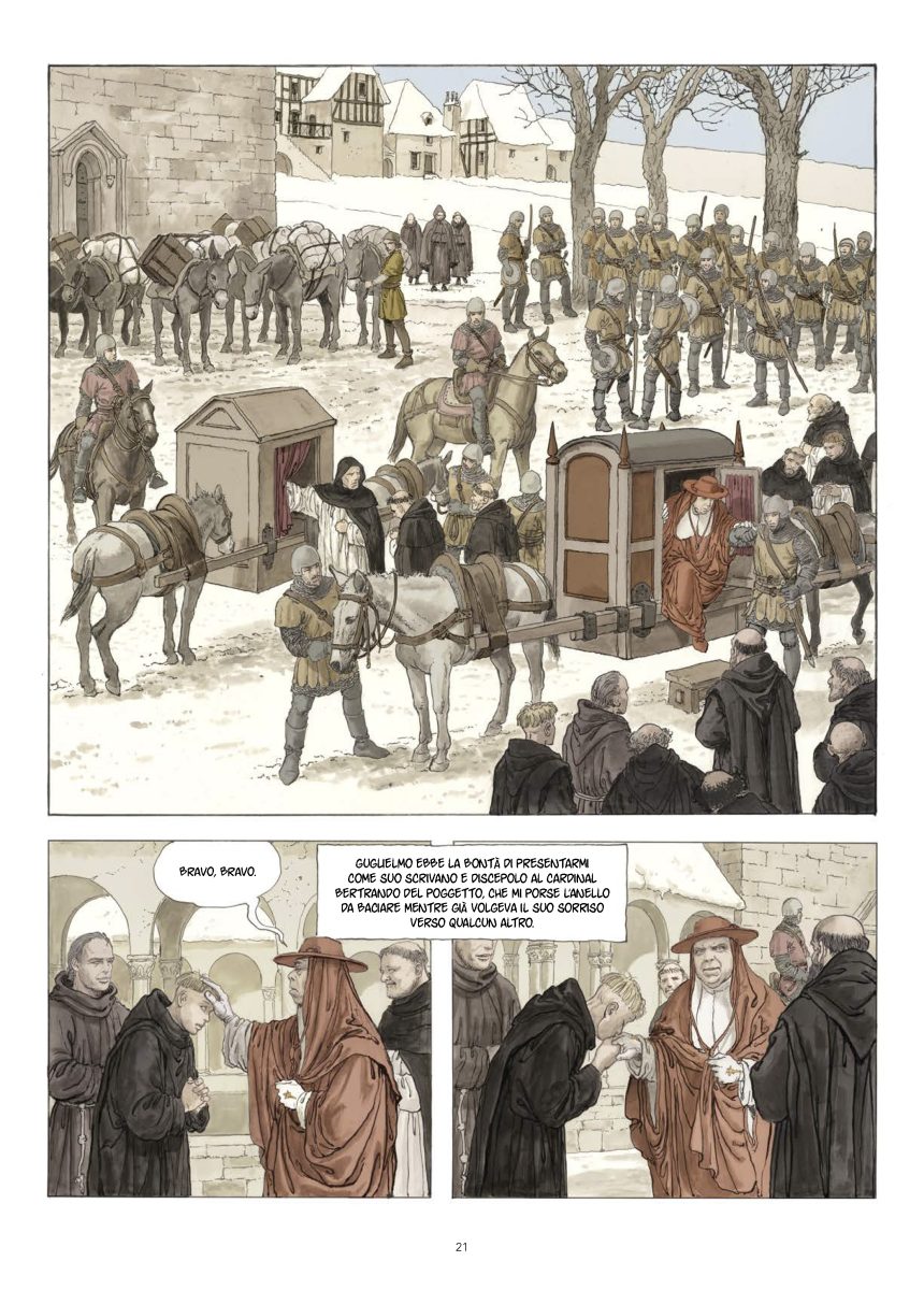 Manara Il Nome della rosa 2, Pagina 21