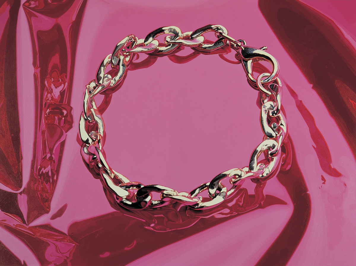 Bracelet dalla serie "Celebration". Olio su tela 1995-1998