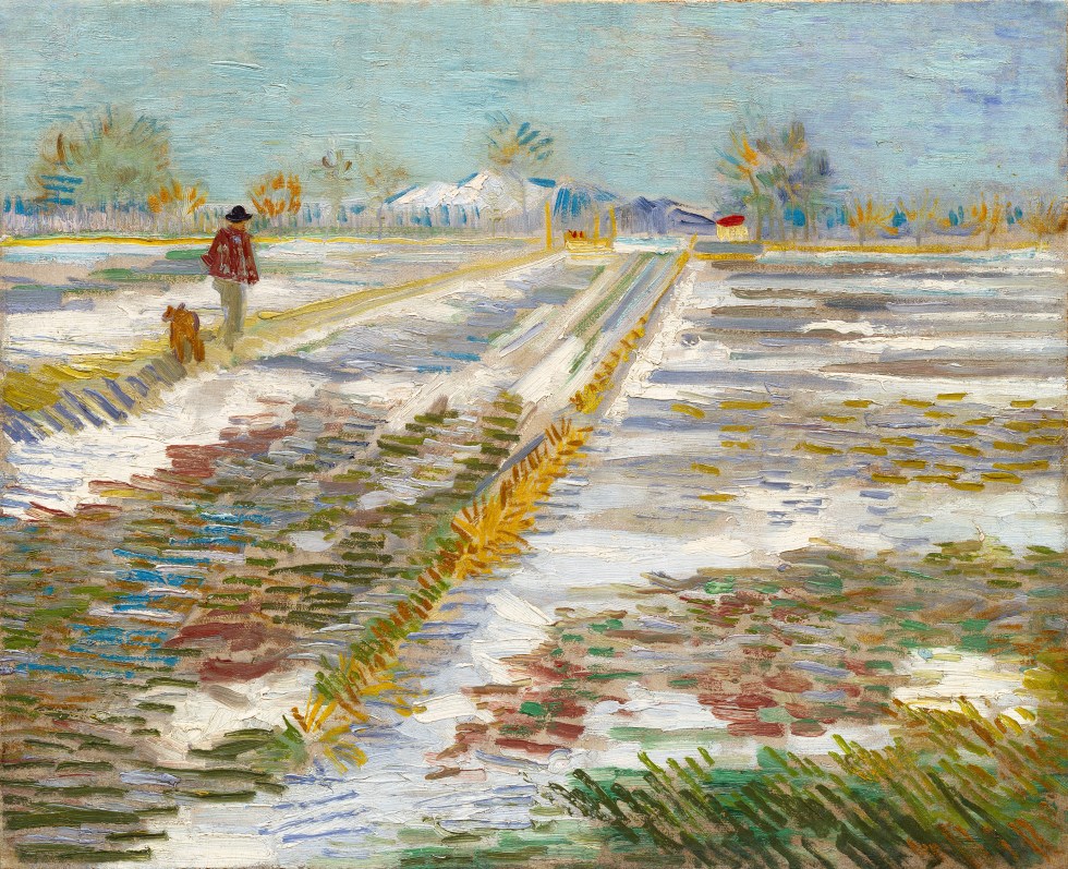Vincent van Gogh – Paesaggio innevato (1888)