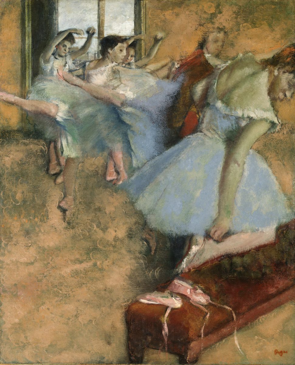Edgar Degas, Classe de ballet, 1880 ca., collezione privata. Photo Credit: Dominic Büttner