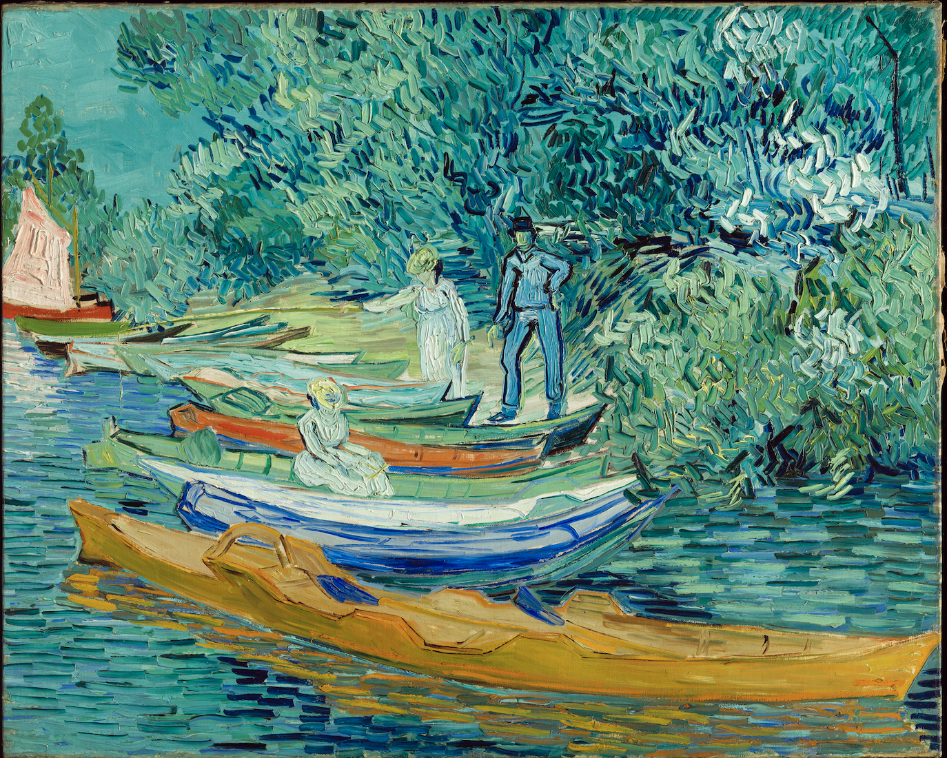 Opera di Van Gogh esposta nella mostra Impressionismo e oltre al Museo dell'Ara Pacis di Roma