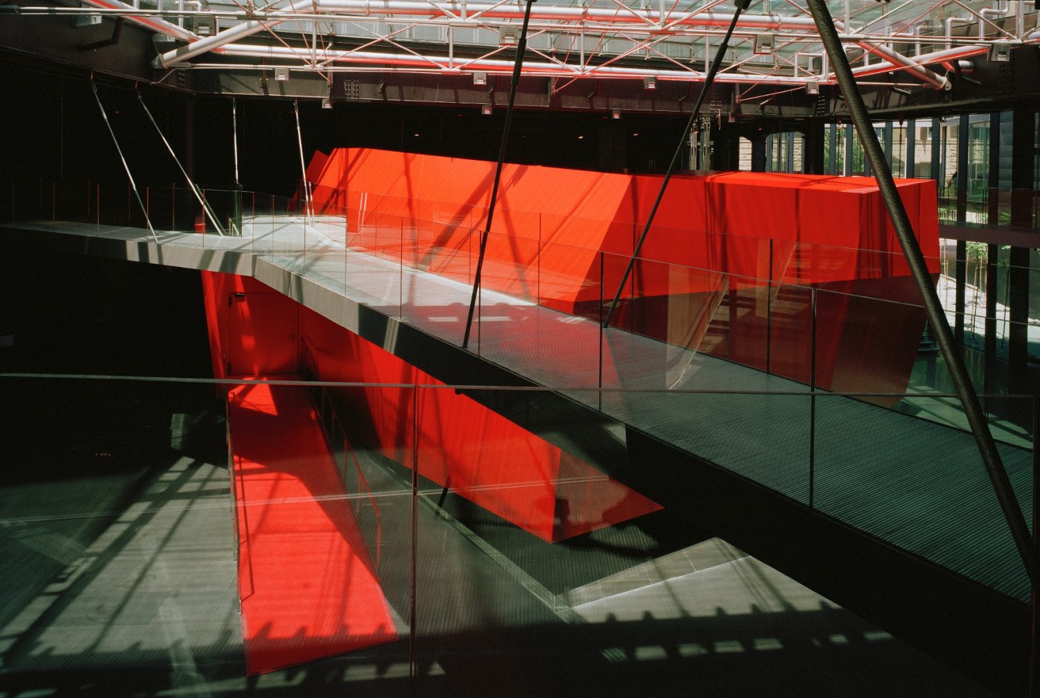 Veduta degli spazi interni del MACRO Museo d'Arte Contemporanea di Roma