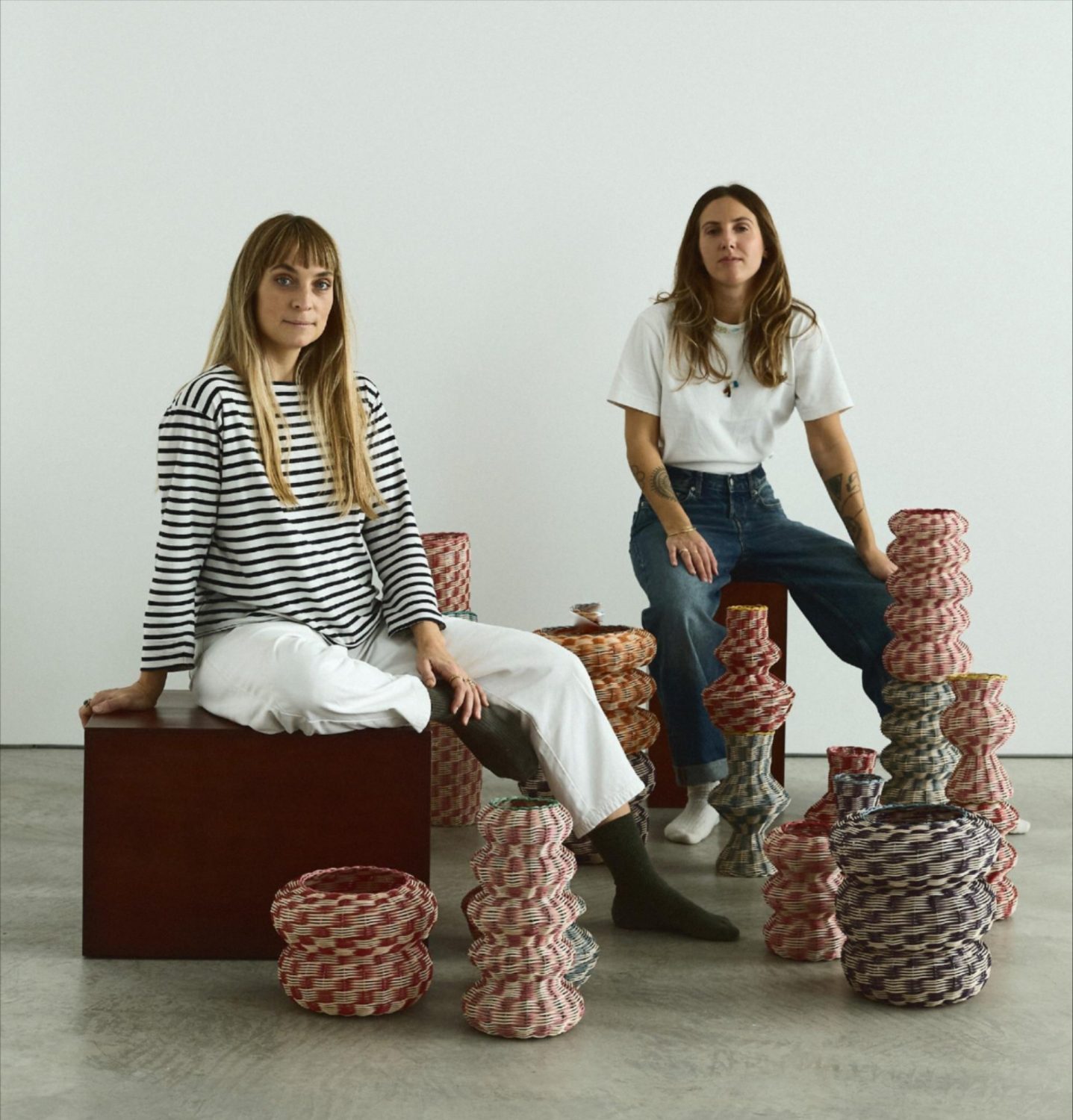 Dettaglio di opera tessile esposta nella mostra Don’t Call It Cute.