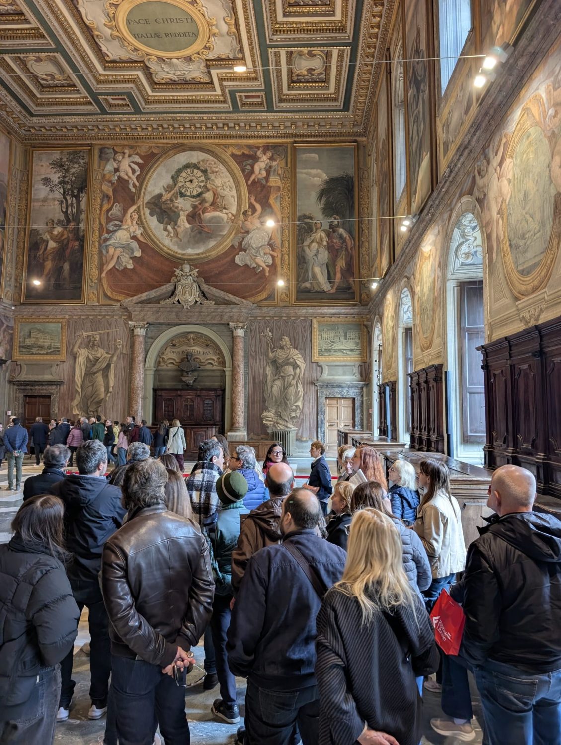 Interni del Palazzo della Cancelleria a Roma durante le Giornate FAI di Primavera 2026