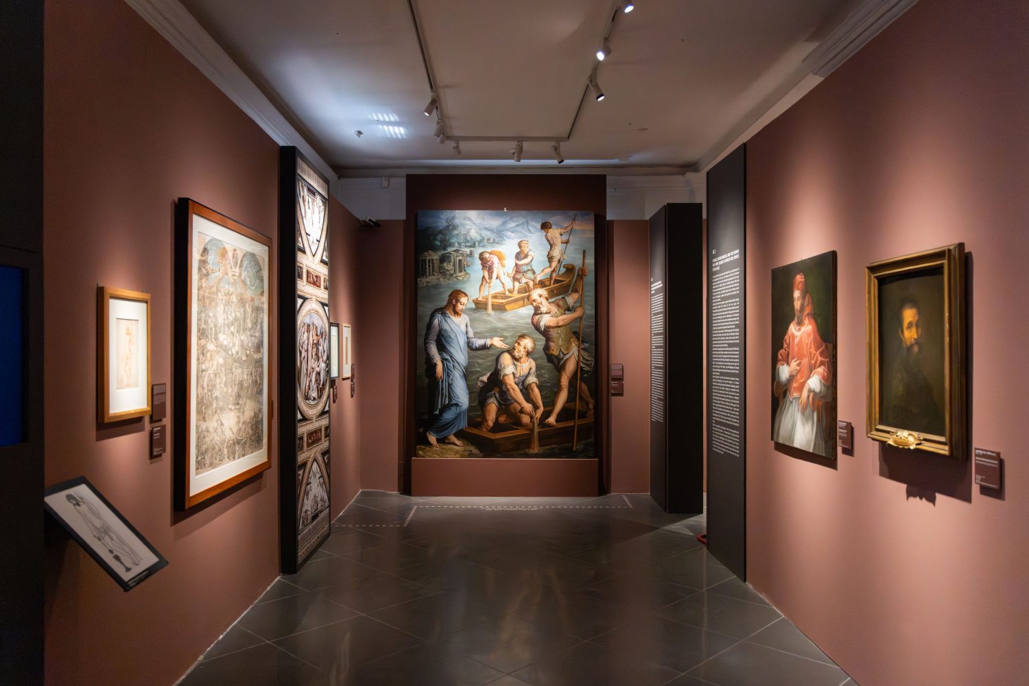 Dipinto di Giorgio Vasari esposto nella mostra Vasari e Roma ai Musei Capitolini