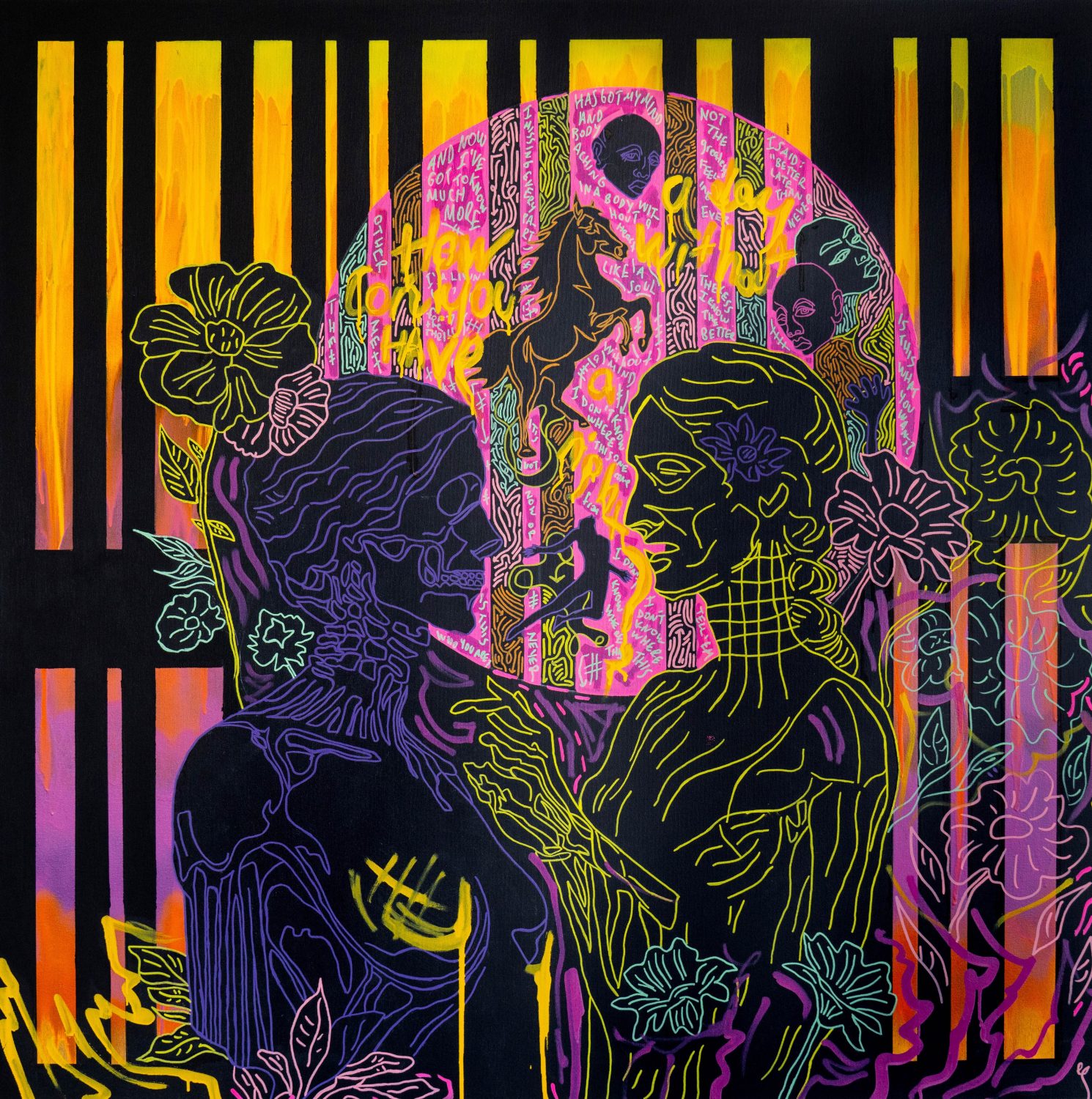 Opera di Ezgi Güneştekin in mostra alla Mucciaccia Gallery a Roma