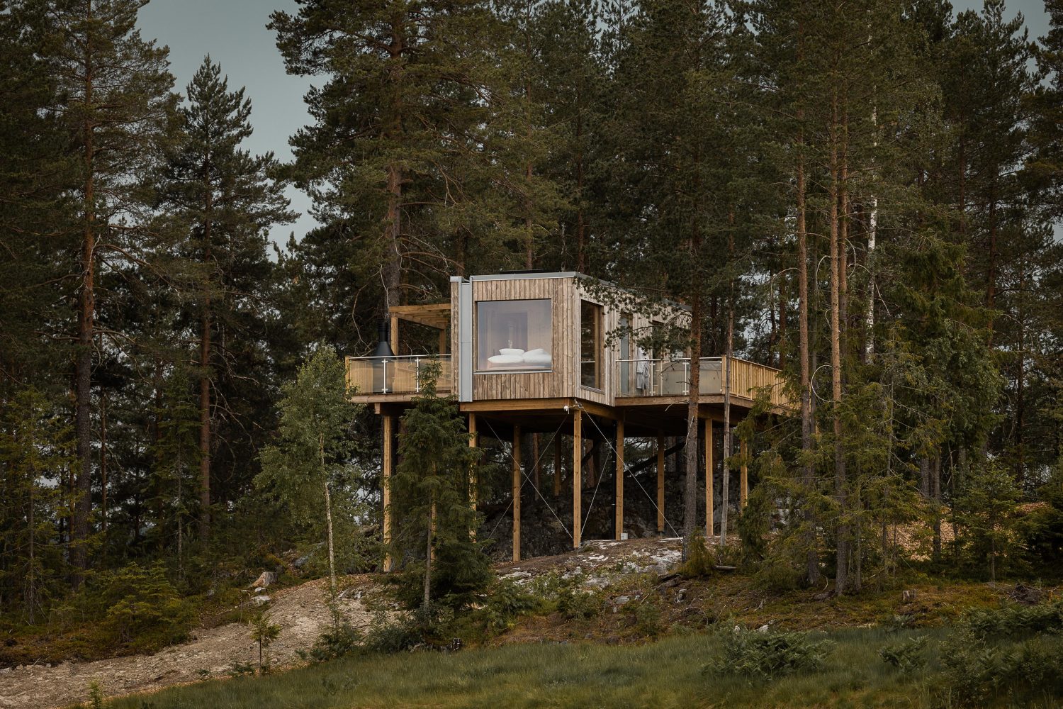 Casa immersa nella natura a Modum in Norvegia ispirata al film Sentimental Value su Airbnb