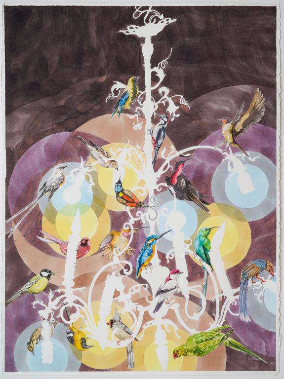 Opera Sunday's lunch 02 di Eugenio Tibaldi esposta in Flowers. Meravigliosa Natura